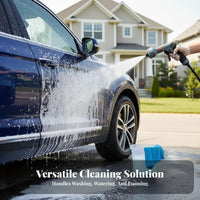 Quick Connect Car Wash Spray Leak-Proof Garden Hose Spray Ergonomic Design for Gardeners, Pet Owners, Outdoor, Patio, Driveway