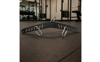 Lat Pulldown Bar with Carabiners Multiple Grip Lat Pull Handle Adjustable Gym Attachment for Bodybuilders