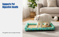 Cat Cooling Bed Mat, Washable Four-Season Pet Pad, Random Pattern, Dog Bed