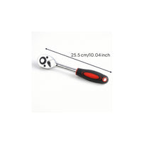 94 Pieces Ratchet and Socket Heavy-Duty Socket with Case Comprehensive Mechanics Tool for Home Mechanics