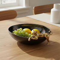 fruit Bowl Handcrafted Decorative Fruit Bowl Versatile Use Home Decor for Dining Tables