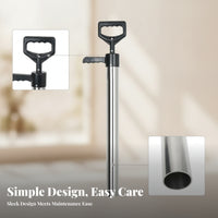 Stainless Stainless Beach Suction Tool Side Grip Beach Suction Tool Long Handle