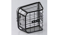 Heavy Duty Folding Rear Bike Basket Rust-Resistant Cycling Gear Easy Installation for Shopping