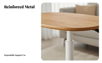 Height-Adjustable elevatingTop Side Table Minimalist Design Household Furniture Space-Saving Nightstand Multi-Functional for Small Apartment Dwellers, Home Workers, Students, Living Room, Bedroom