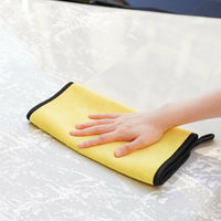 Fuzz Microfibre Cloth 5 Pack, Extremely-Soft Microfibre Towel for Car and Glass, High Absorbency Terry Cloths for Detailing