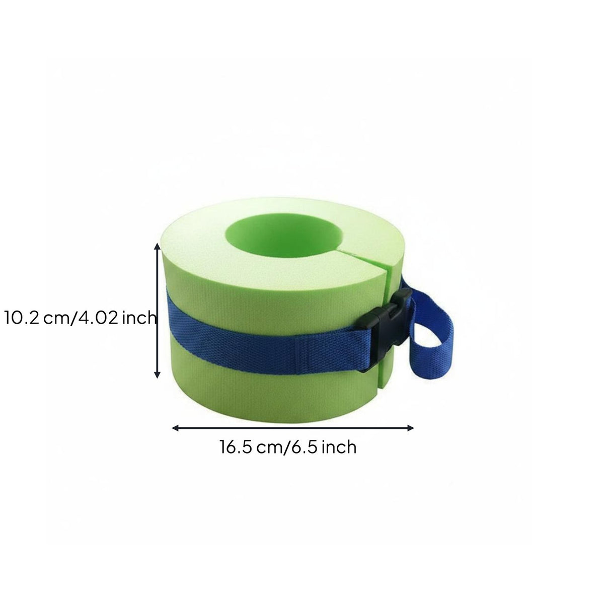 2 Pieces High Buoyancy Leg Buoyancy Aid Band Beginner Friendly Arm Buoyancy Aid Loop Easy to Wear Swim Arm Bands Adjustable Buckle for Children, Adults