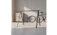 Bike Stand with Folding Frame Foldable Freestanding Bike Stand Anti-Slip Cycle Parking Rack for Workshop