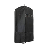 Garment Cover with Pockets Zippered Garment Bag with Pockets Suit Bag with Handles Travel-Friendly Foldable for Travelers