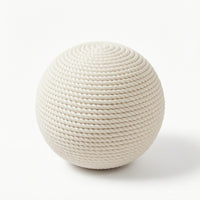 Sisal Cat Toy Ball Long-Lasting Sisal Rope Ball Safe for Boredom Relief