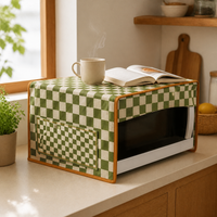 Nordic Style Waterproof Dust Cover for Washing Machine Refrigerator Microwave Oven