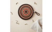 Anti-Scald Ceramic Trivet Scratch-Proof Ceramic Pot Mat Non-Slip Base Decorative Table Trivet Easy to Clean for Tea House, Restaurant