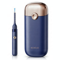Ear Cerumen Removal Tool with Camera Handheld Ear Cleaning Kit with Camera Rechargeable Lightweight for Adults, Home, Travel