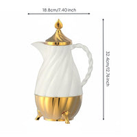 Thermal Coffee Carafe Long Heat Retention Insulated Coffee Pot Comfort Grip Handle Vacuum Carafe