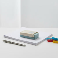 Precise Positioning 30-Hole Puncher Easy to Use 30 Hole Sliding Puncher Long-Lasting Loose Sheet Paper Punch Portable for Students