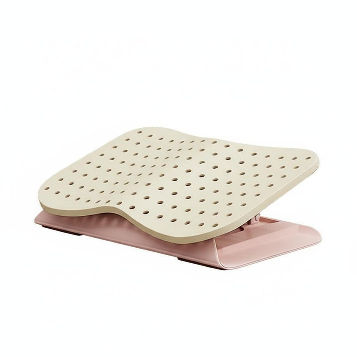 Adjustable Foot Stool Non-Slip Surface Under Desk Footrest Easy to Clean