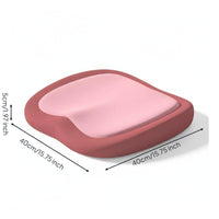 Memory Foam Seat Cushion Cushiony and Cozy Seat Cushion Thick Padded Memory Foam Chair Pad for Students, Study Room, Car