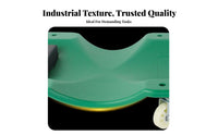 Rolling Repair Specialist Creeper Board Padded Headrest Undercar Creeper with Wheels 360-Degree Swivel Casters Garage Equipment