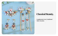 Chinese Traditional Chinese Attire Hair Accessories Intricate Elaboration Ing Traditional Chinese Attire Hair Accessory Ancient