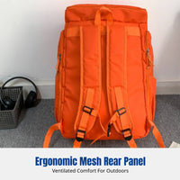 Travel Backpack, Large Capacity, Lightweight Oxford Fabric, Winter Sports, Outdoor Storage