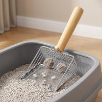 Metal Waste Collector Stainless Steel Mesh, Deep Basket Sifter With Fine Mesh Metal for Fast Sifting Pet Household Supplies