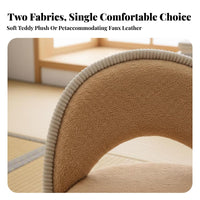 Foldable Design Adjustable Backrest Lounger Thickly Padded Adjustable Floor Lounger Thick Padding Lazy Sofa Multi-Purpose for Students, Meditators, Bay window seat, Bedroom, Lounging, Living Room