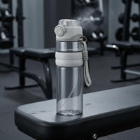 Spray Water Bottle One-Button Opening Mist Sprayer Exercise Accessory Sealed Design