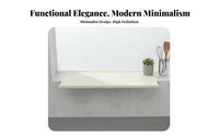 Space-Saving Windowsill Widening Board Multi-Purpose Window Sill Plate Naileffortless Installation Countertop Extender Easy to Clean for Apartment Dwellers, Plant Lovers, Kitchen, Balcony, Bathroom, Living Room