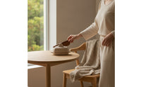 Ceramic Butter Dish with Lid Elegant Tableware Artisanal for Breakfast Table