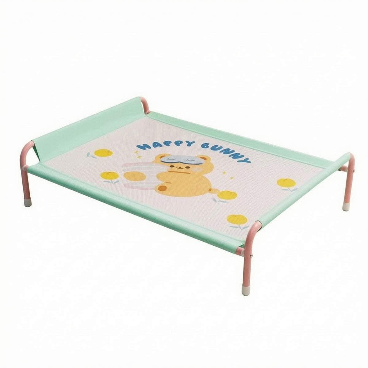 Raised Pet Cot Spill-resistantResistant Elevated Pet Bed Bed Metal Frame for Indoor