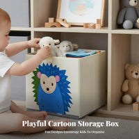Foldable creature Cube Box Large Capacity creatureThemed Storage Cube Easy to Clean