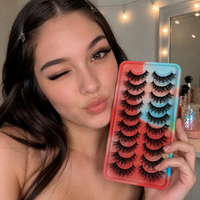 3D Eyelashes Natural Look False Eyelashes for E-Girl Makeup