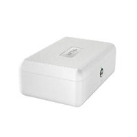Desktop Jewelry Security Case with Biometric Lock Compact Biometric Low-Profile Secure Storage Box for Nightstand, Office