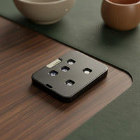 Mechanical Dice Card Lightweight Everyday Carry Dice Toy Clear in Low Light