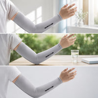 Unisex UV Protection Cooling Arm Sleeves for Outdoor Sports