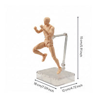 DIY Figure Model Kit Articulated Poseable Art Mannequin Intercambiable