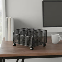 Office Desk Shelf Organizer Compact Desktop Bookshelf Sturdy for Dorm