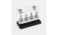 Bus Bar with Cover 12V Grounding Block 48V DC Hardware for RV