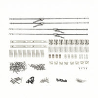 Trailer Rear Door Hardware Realistic Model Truck Hardware Kit Detailed for Hobbyists