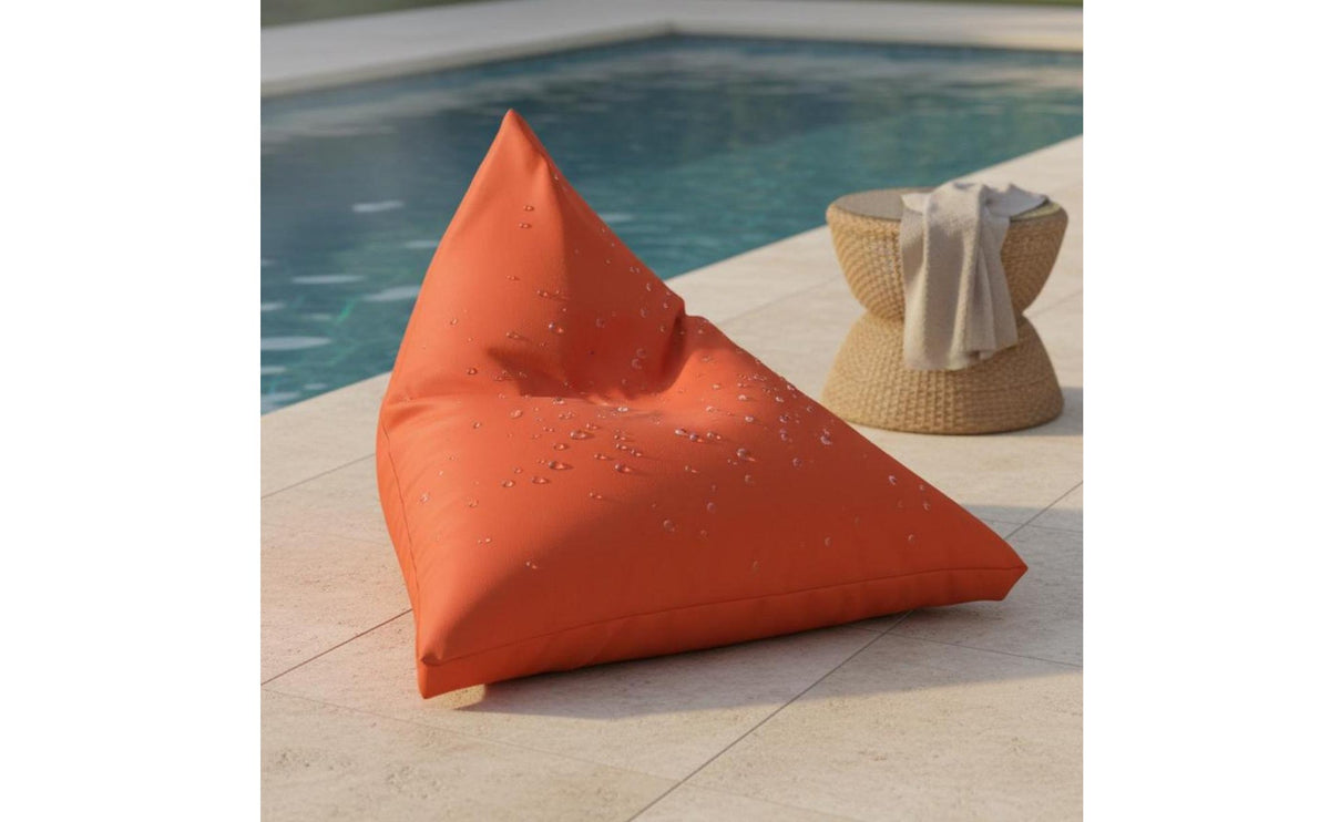 Easy to Clean Waterproof Bean Bag Chair No Assembly Required Lazy Sofa Bean Bag Lightweight Lazy Floor Sofa Soft Material for Poolside, Beach, Outdoor, Home Theater