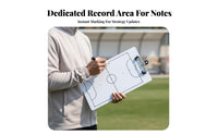 Portable Attractive Sports Board Sturdy Coaches Game Plan Board Reusable for Training Sessions