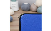13 Pairs Easy to Swap Tips Blue Knitting Needle Kit Portable Storage Case Interchangeable Knitting for Home Crafting