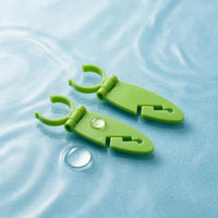 2 Pieces Plastic SUP Fastening Clip Curved Hook Paddle Board Clip Slotted Cutout Paddle Board Clamp Tooltool-Less Installation