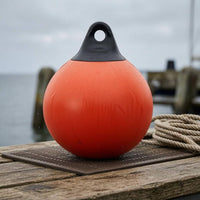 Boat Anti-Collision Buoy Two-Color PVC Inflatable Buoy Hanging Eyelet