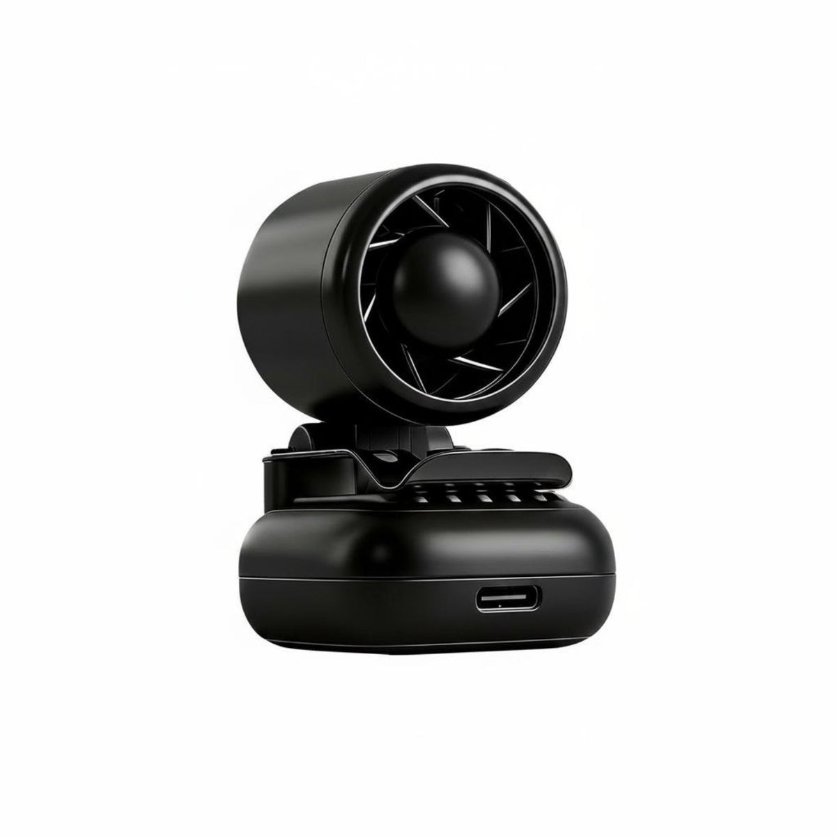 Super Quiet Compact Clip Fan Fan Strong Wind USB Clip Fan Ultra Light for Children, Students, Backpack, Outdoor, Travel