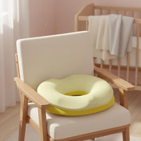 Slow Rebound Memory Foam Postpartum Seat Cushion Breathable Hemorrhoid Cushion Hollow Center Pressure Relief Seat Pad for Office, Car