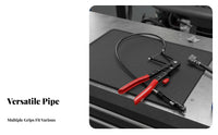 Urea Pipe Pliers High Carbon Stainless Alloy Line Disconnect Pliers Car Petrol Pipe Removal Tool for DIY Enthusiasts, Mechanics, Auto Repair Shop