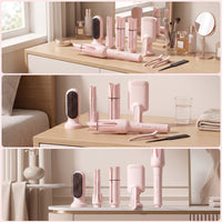 Interchangeable Hair Styling Tool Multi-Functional Multistyler with Detachable Heads Clasping Hair Curler with Interchangeable for Travel