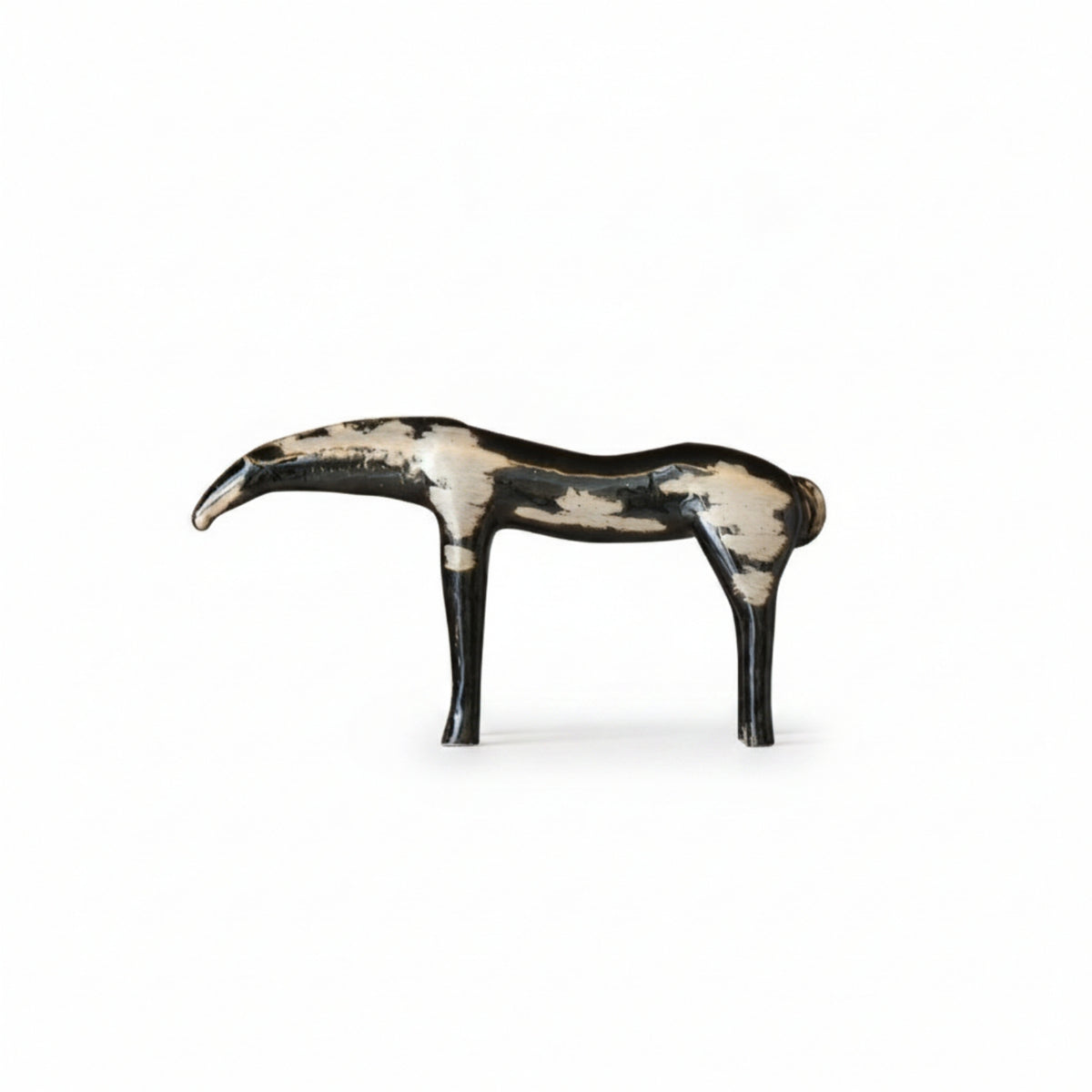Ceramic Animal Figurine Elongated Home Decor Collectible House Decoration