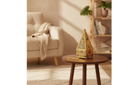 Metal Incense Burner with Scoop Decorative Pyramid Incense Burner Censer Vintage-Style Decor Antique