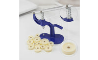 Bench-Top Watch Press with Dies Spring-Loaded Watch Case Press Stable Sturdy for Watchmakers, Hobbyists, Battery Replacement